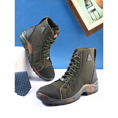 TSF OLIVE GREEN JUNGLE BOOT FOR MEN's